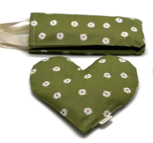 Neckwrap and Hearth Shaped Eye Pillow Combo - NagihanDesigns