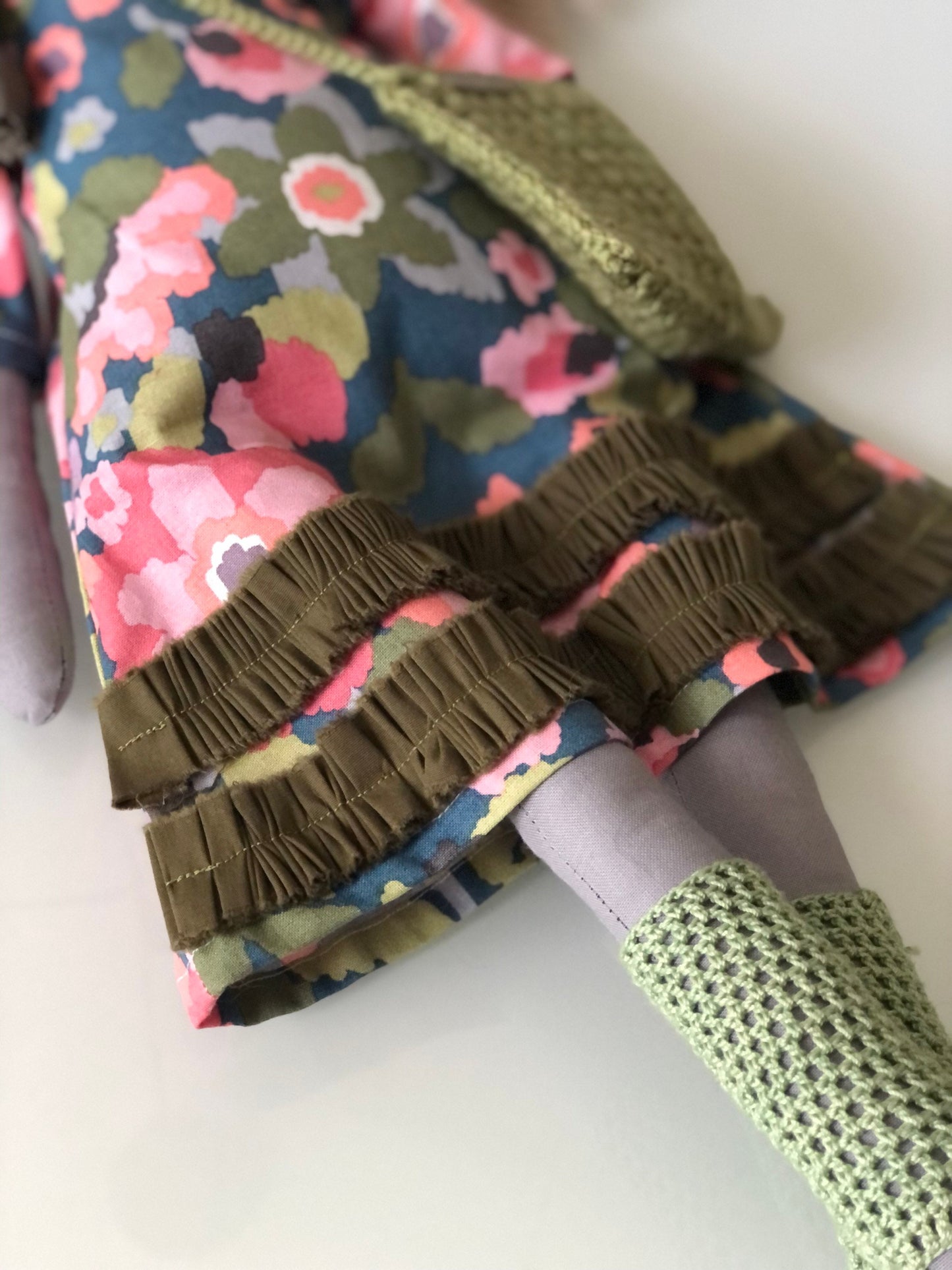 Handmade Doll 22 inches Textile Doll