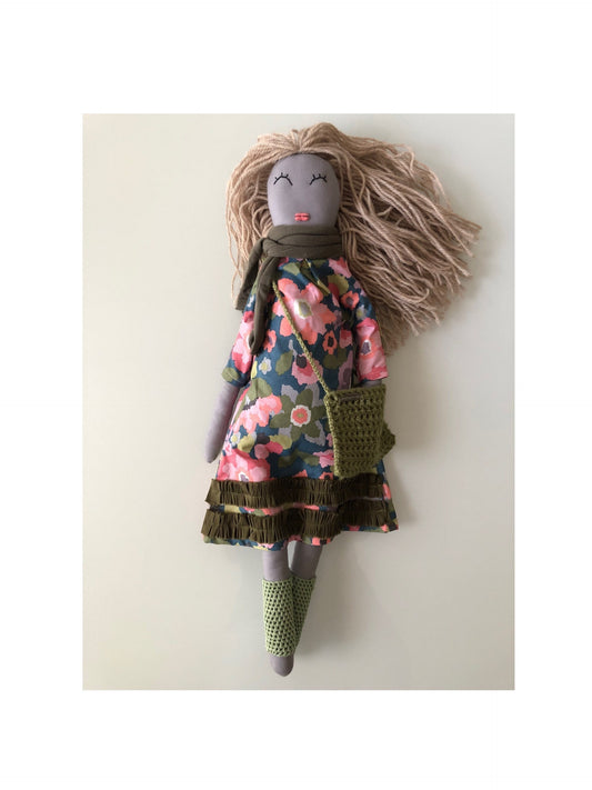 Handmade Doll 22 inches Textile Doll