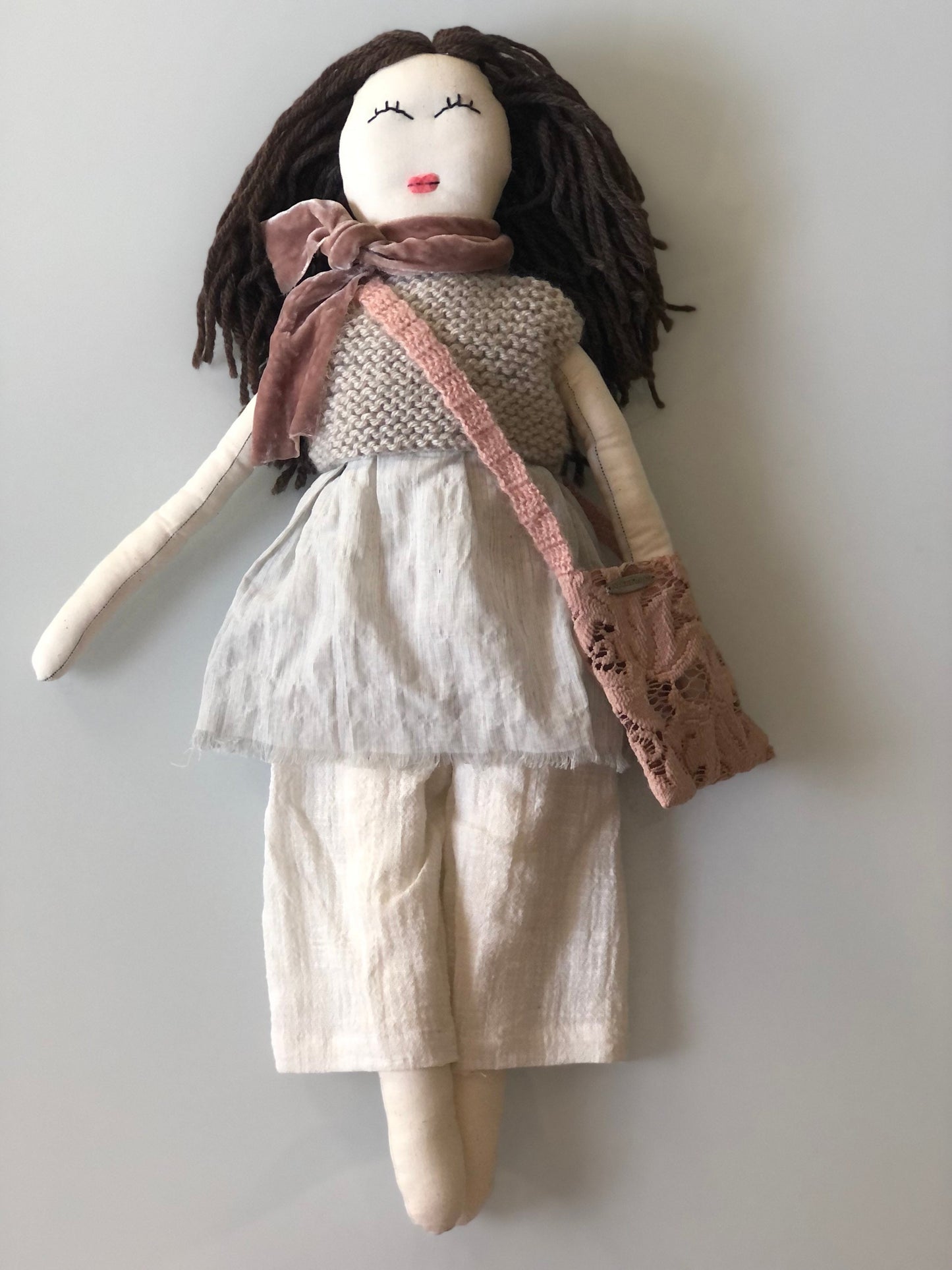 Handcrafted Heirloom Rag Doll