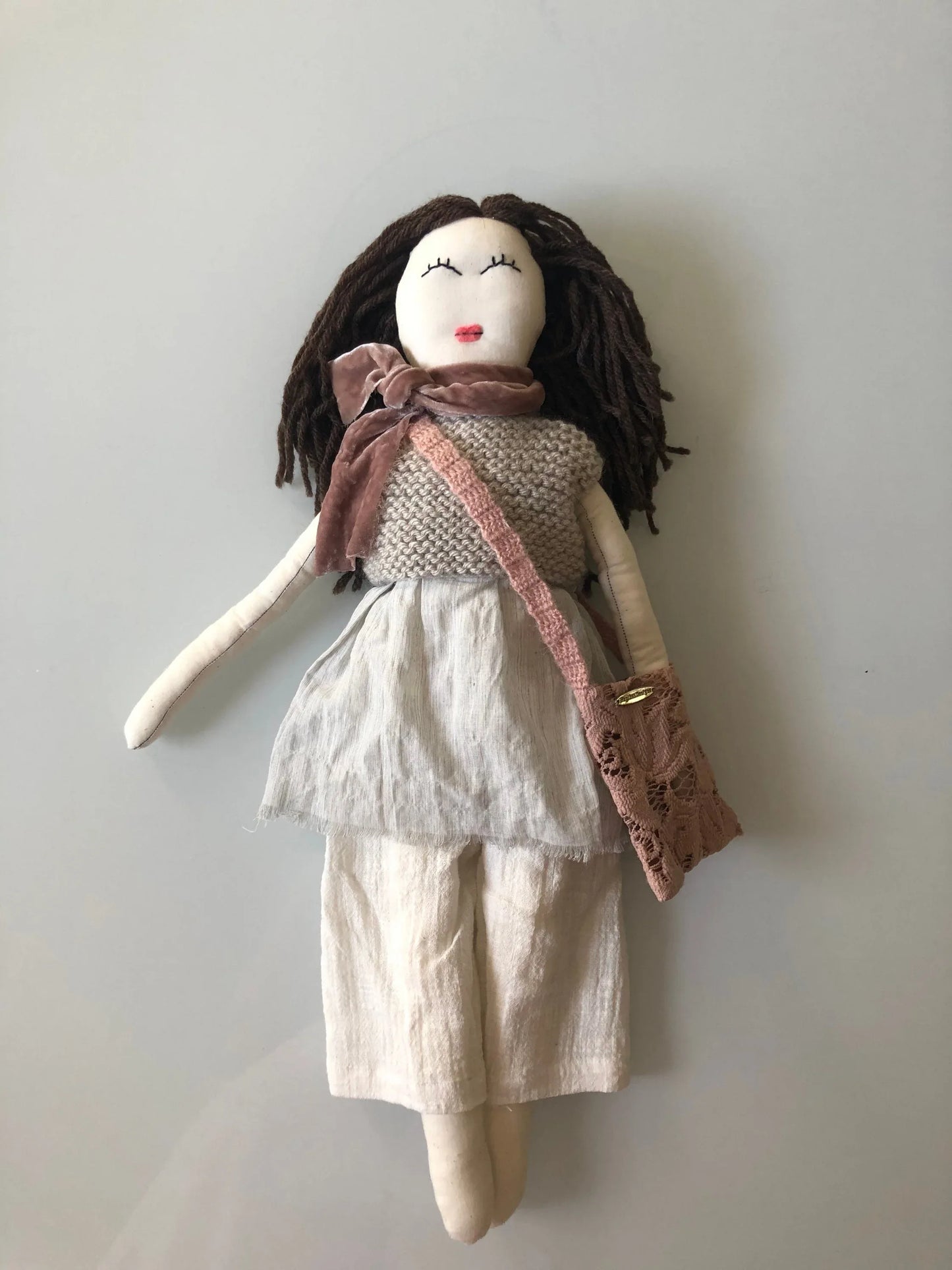 Handcrafted Heirloom Rag Doll - NagihanDesigns