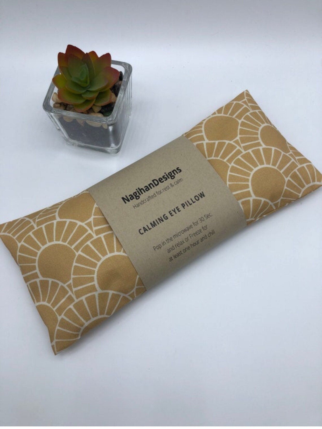 Calming Flaxseed Lavender Eye Pillow