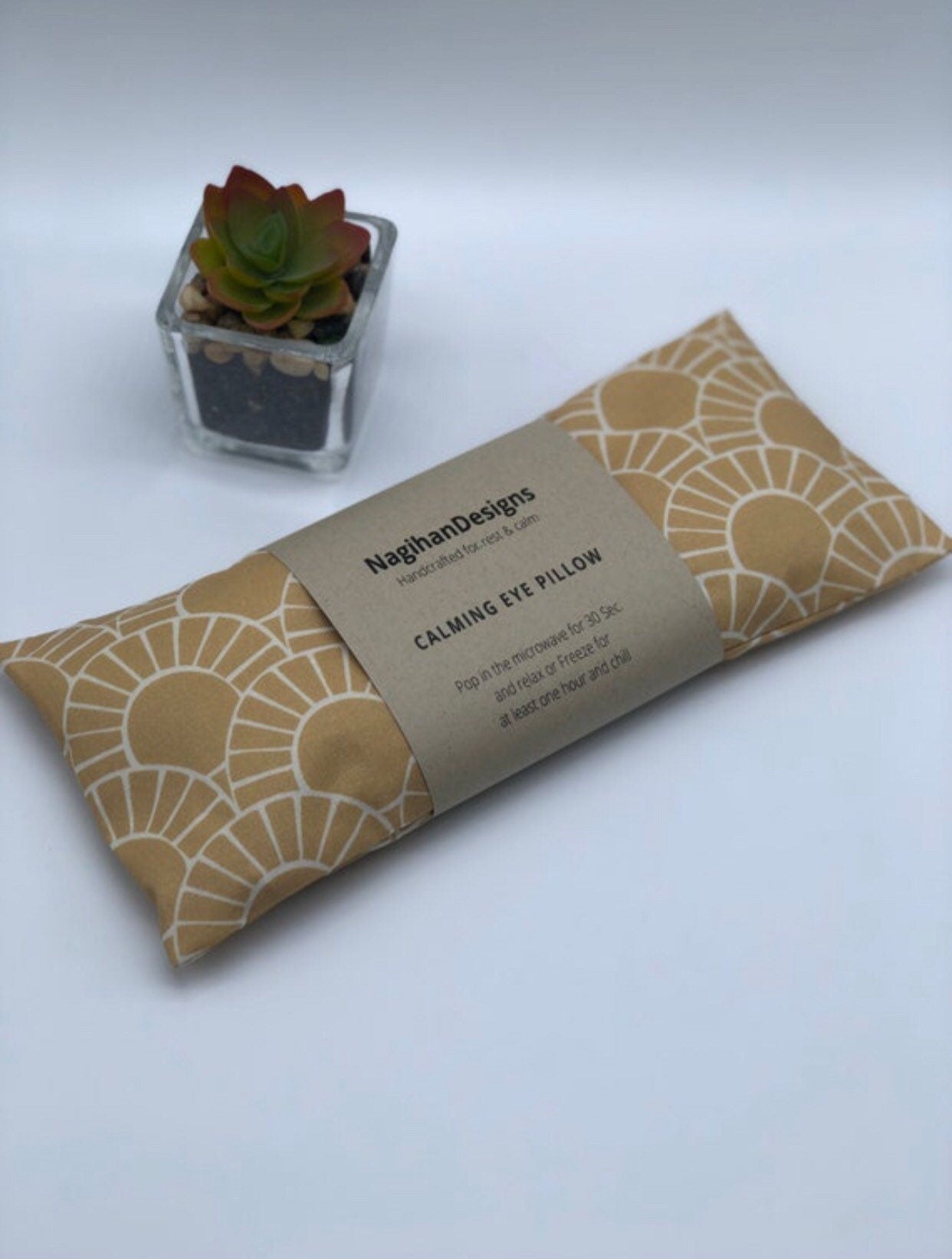 Calming Flaxseed Lavender Eye Pillow
