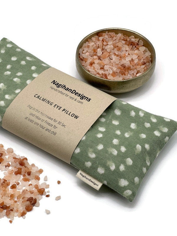 Calming Himalayan Salt Eye Pillow