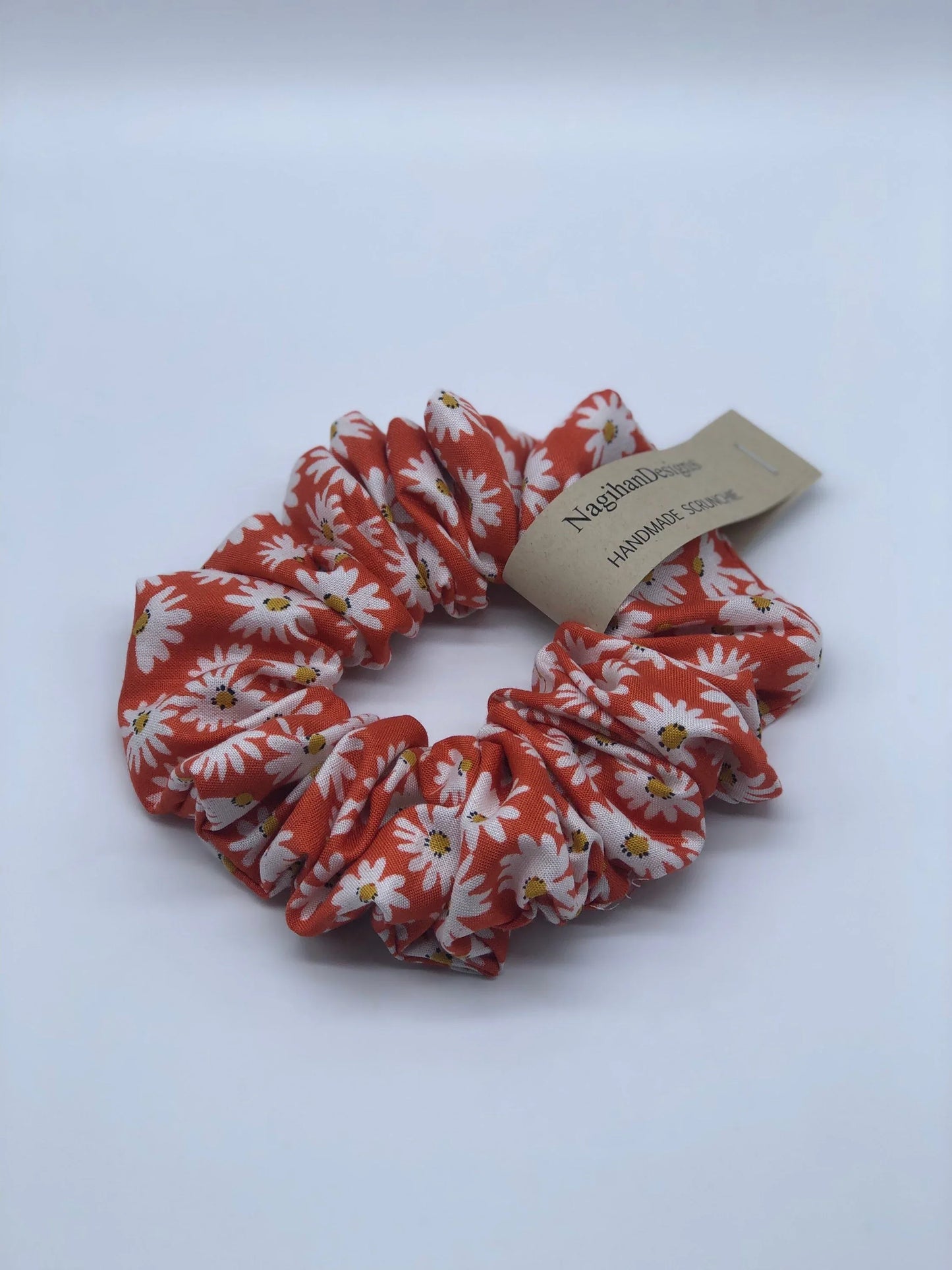 Handmade Scrunchies 2 inches Wide - NagihanDesigns