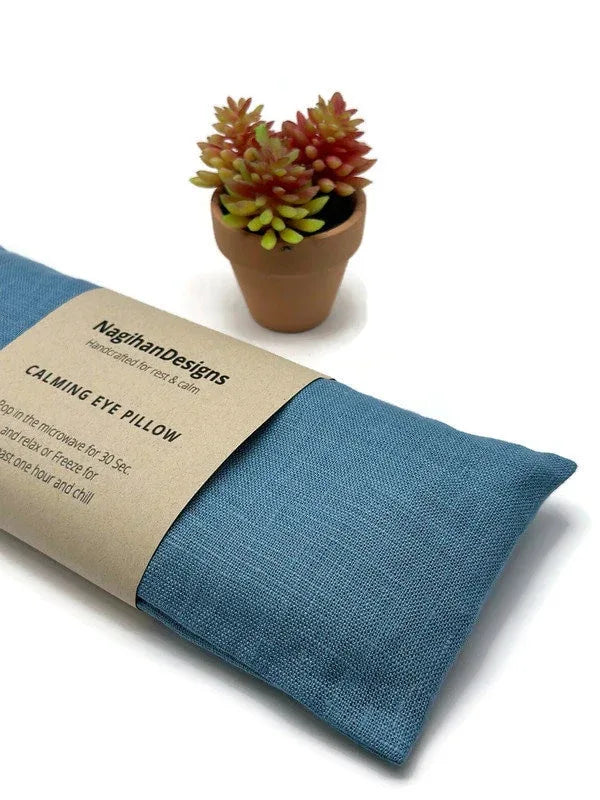 Calming Flaxseed Eye Pillow - NagihanDesigns