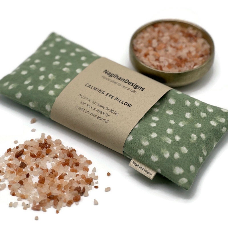 Calming Himalayan Salt Eye Pillow