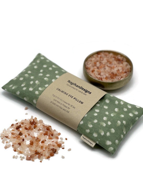 Calming Himalayan Salt Eye Pillow