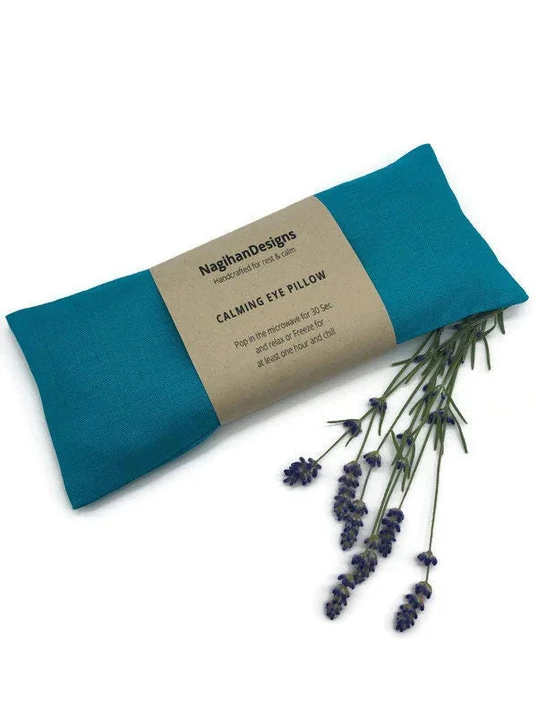 Calming Flaxseed Eye Pillow - NagihanDesigns