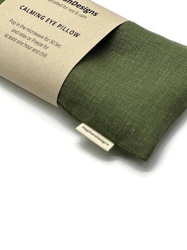 Calming Flaxseed Eye Pillow - NagihanDesigns