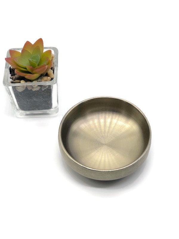 Vintage Look Metal Ring Dish, College Dorm Gift, Housewarming Gift, Bridesmaid Gift, Small Gift, Stocking Stuffers, Add on for Gift Box