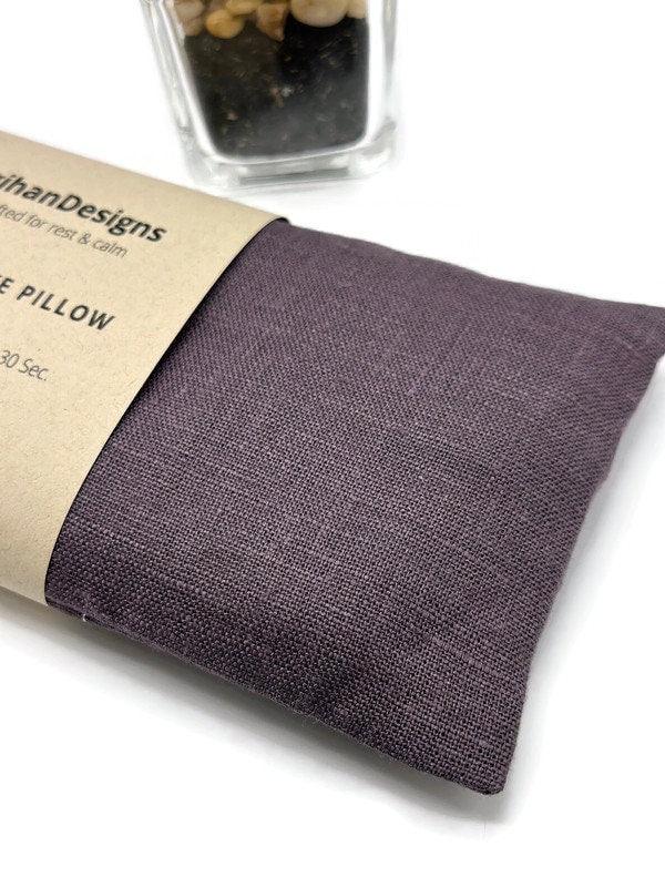 Flaxseed Eye Pillow for Yoga - NagihanDesigns