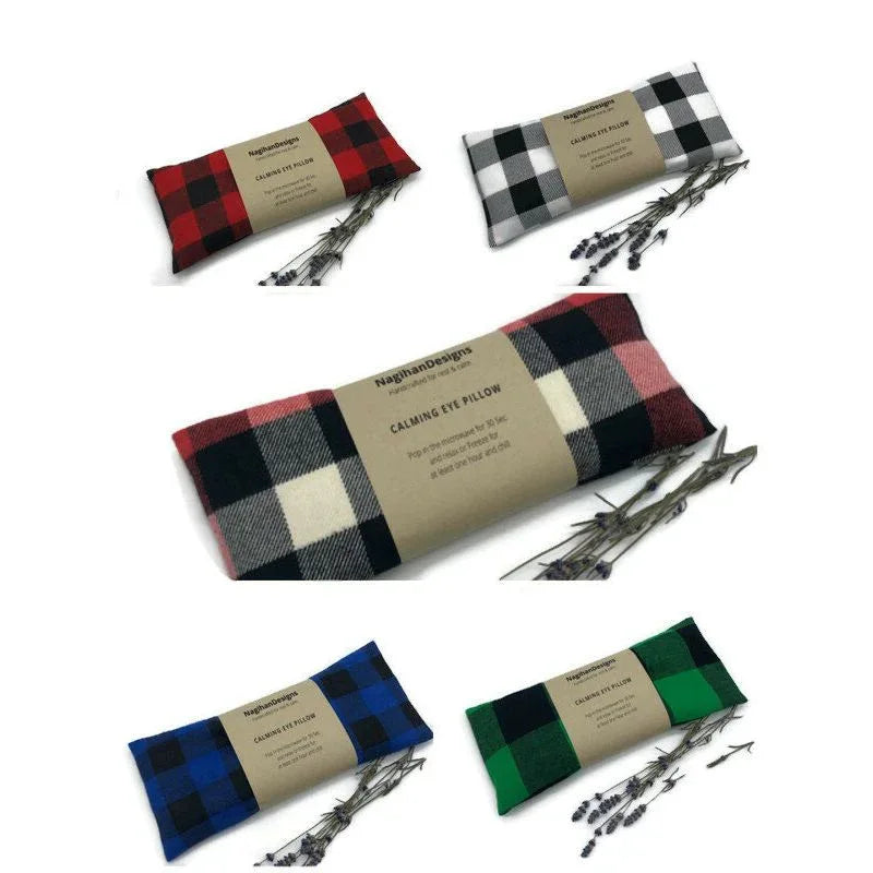 Calming Flaxseed Eye Pillow - NagihanDesigns