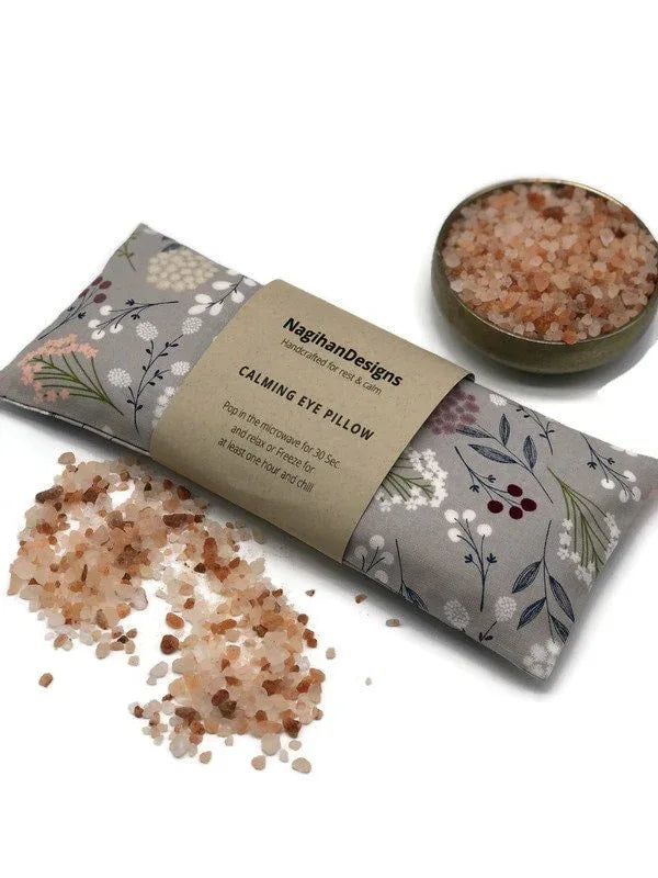 Calming Himalayan Salt Eye Pillow - NagihanDesigns