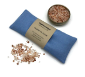 Himalayan Salt Eye Pillow – Dusty Blue 100% Linen Cover