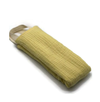 Flaxseed Neck Wrap – Soft Yellow Quilted Cotton