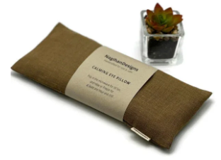 Eye Pillow – Ginger Linen | Choose Your Filling