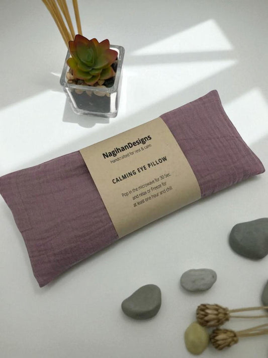 Eye Pillow – Double Gauze 100% Cotton | Choose Your Fabric & Filling
