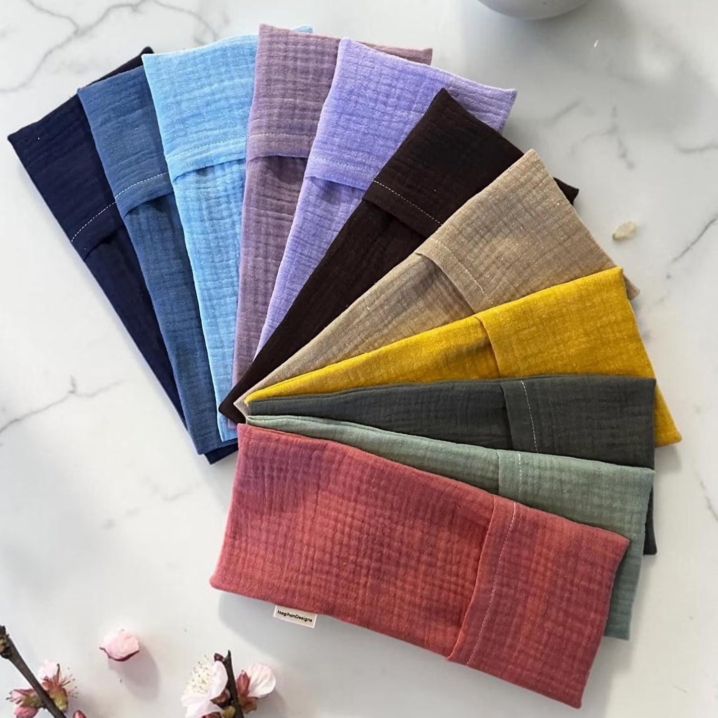 Eye Pillow – Double Gauze 100% Cotton | Choose Your Fabric & Filling