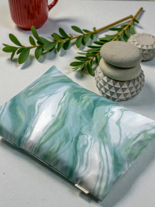 Large Therapeutic Corn Bag Heating Pad – Washable Cotton Hot & Cold Pack (9” x 11”) - NagihanDesigns