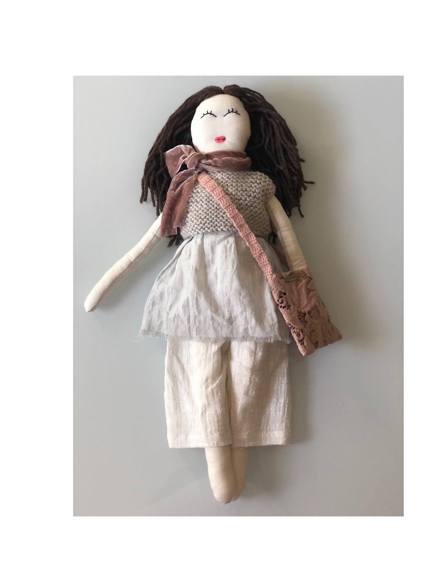Handcrafted Heirloom Rag Doll