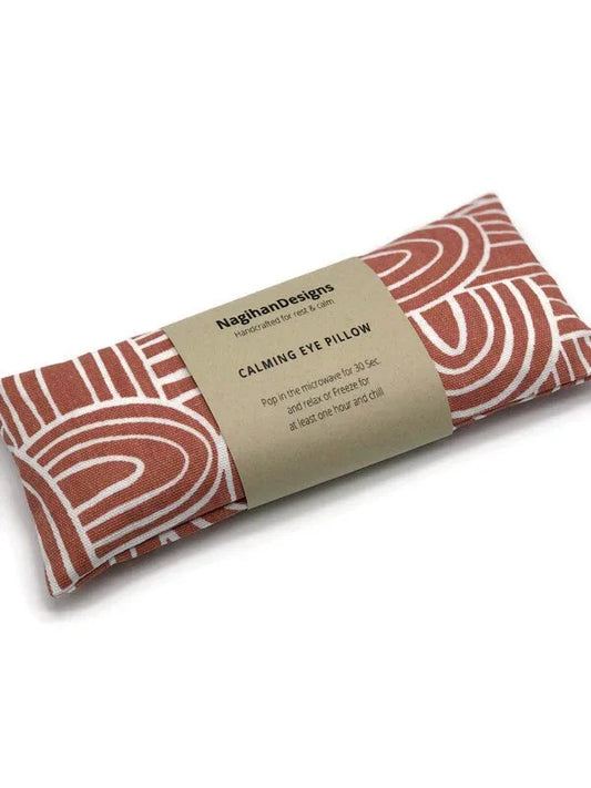 Calming Flaxseed Eye Pillow - NagihanDesigns